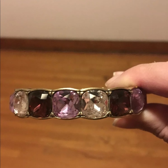 Heidi Daus Jewelry - Heidi Daus Purple/Pink Crystal Bracelet
